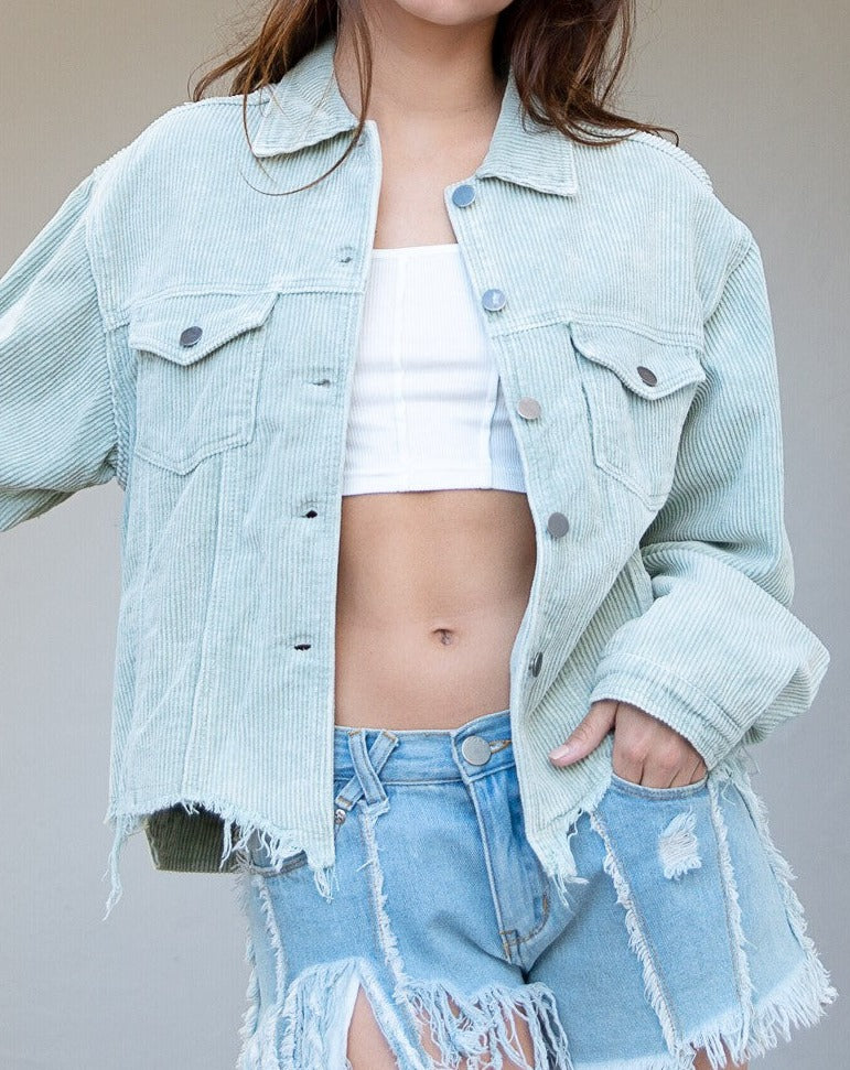 Corduroy Jacket- Multi Color