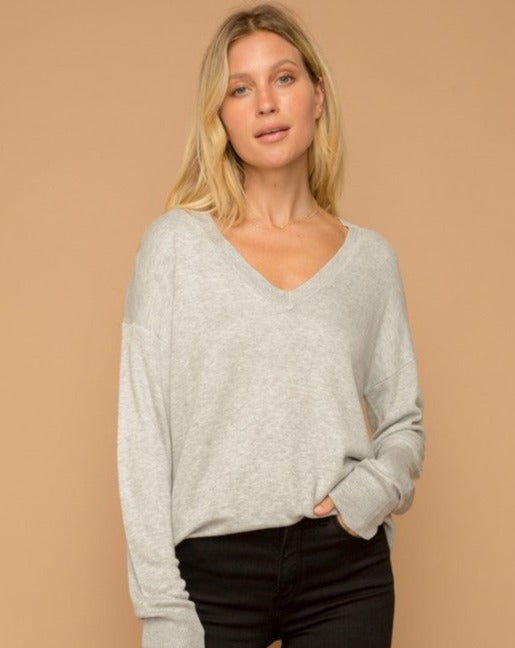 Mon Amour V-Neck Sweater