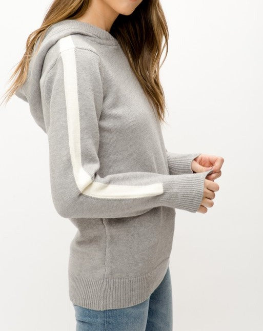 Sweater Hoodie Stripe