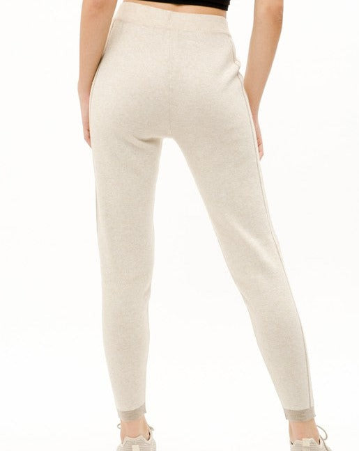 Knit Jogger Stripe Trim