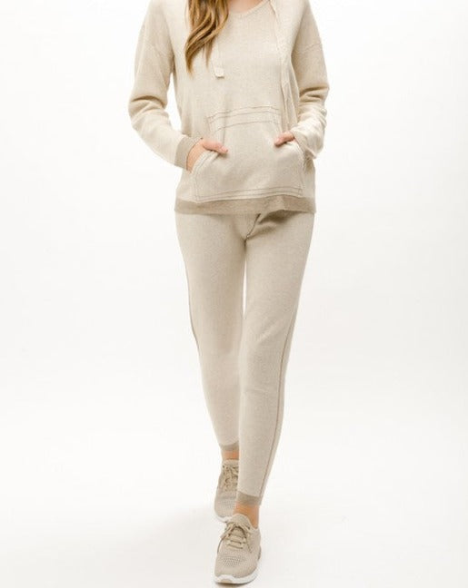 Knit Jogger Stripe Trim