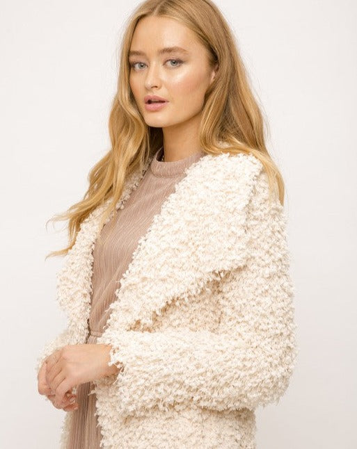 Shaggy Cardigan