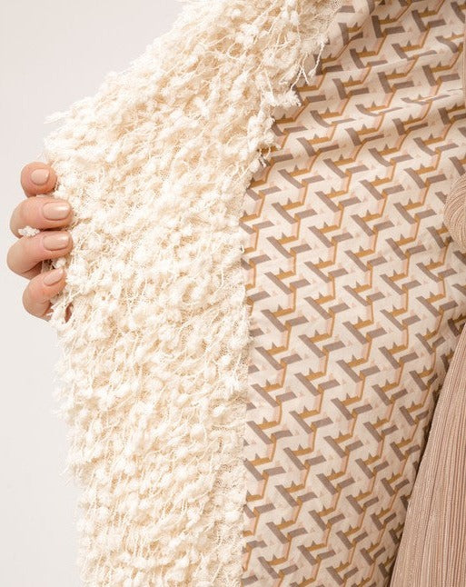 Shaggy Cardigan