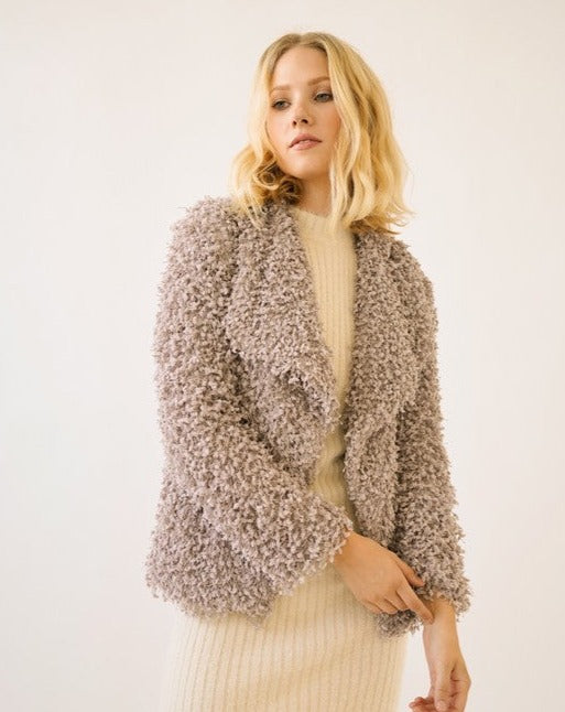 Shaggy Cardigan