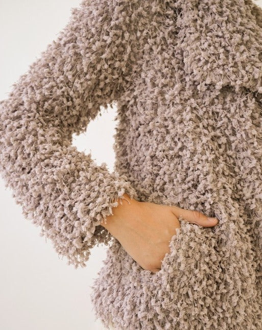 Shaggy Cardigan