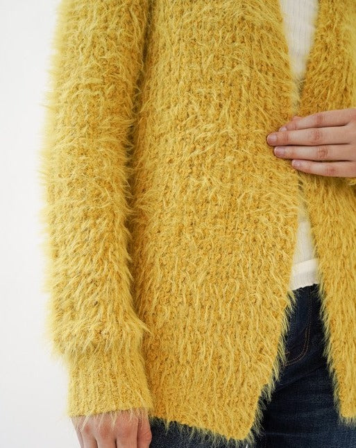 The Fuzzy Cardigan