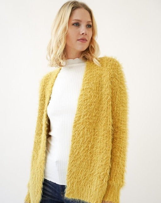 The Fuzzy Cardigan