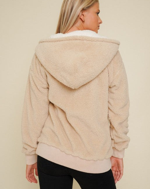 Front Zip Fuzzy with Hood