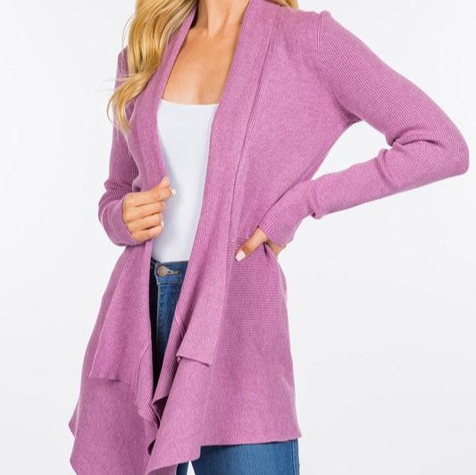 Open Cardigan Multi Colors