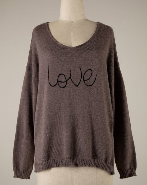 Love Knitted Sweater