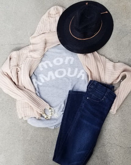 Mon Amour V-Neck Sweater