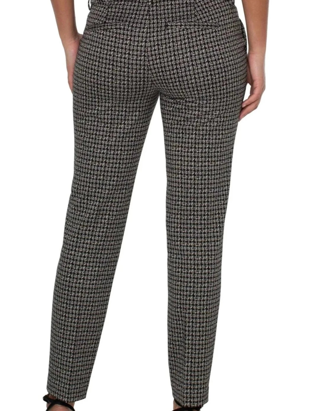 Kelsey Trouser Lattice Plaid