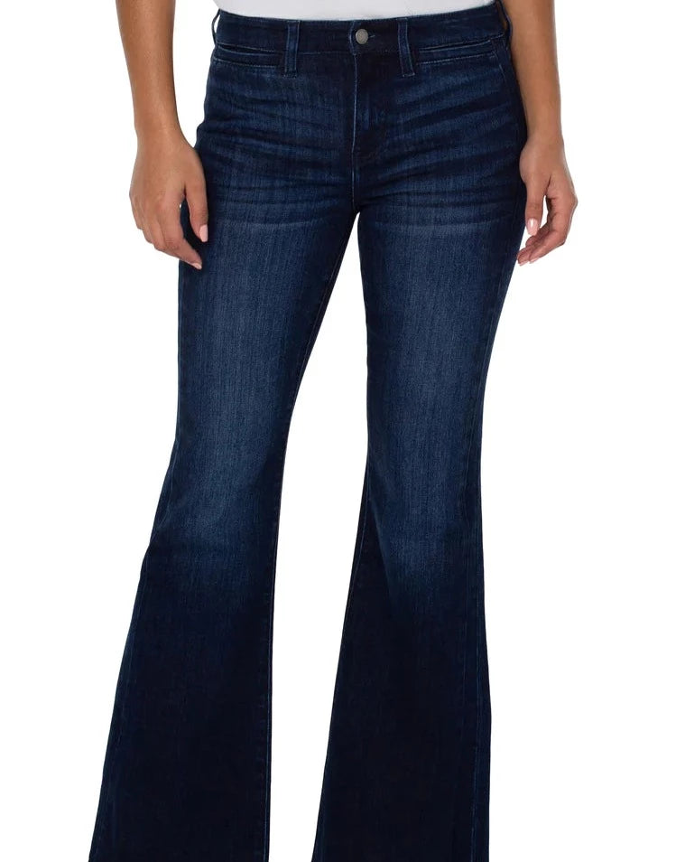 Hannah Flare Welt Pocket