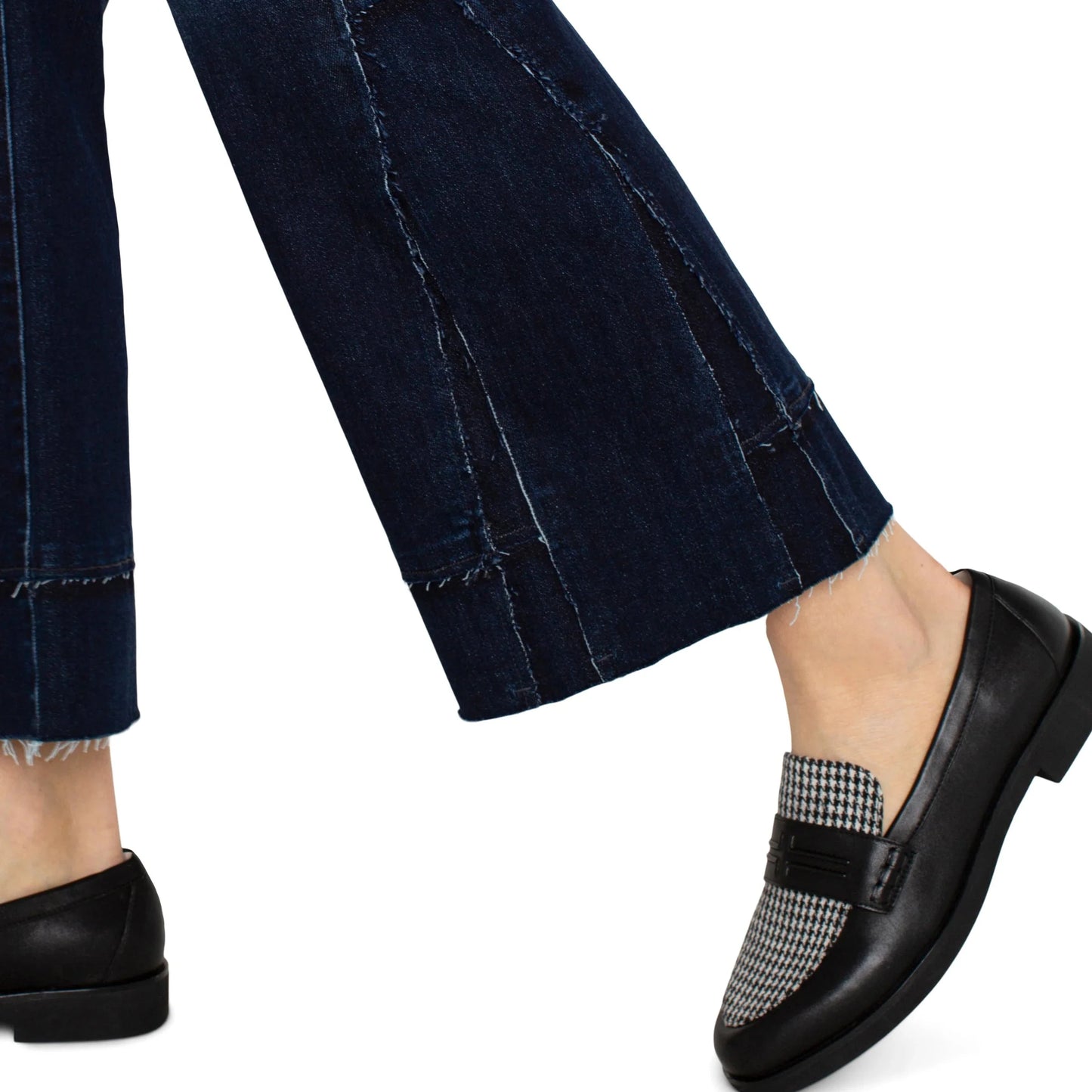 Crop Denim Flare