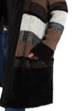 Stripe Cozy Cardigan