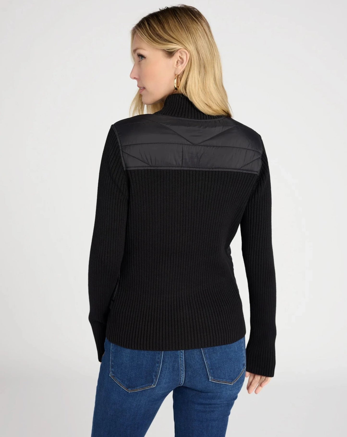 Quilted Zip Coat