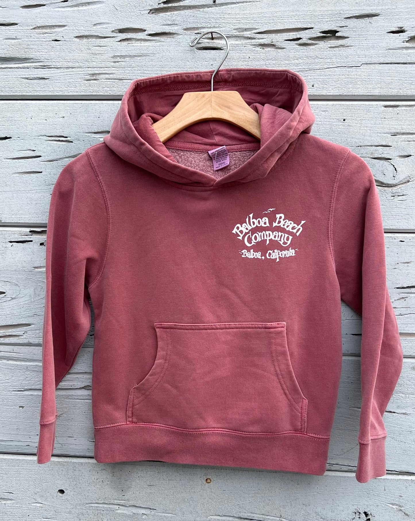 Fun Zone Youth Pullover Hoodie Maroon