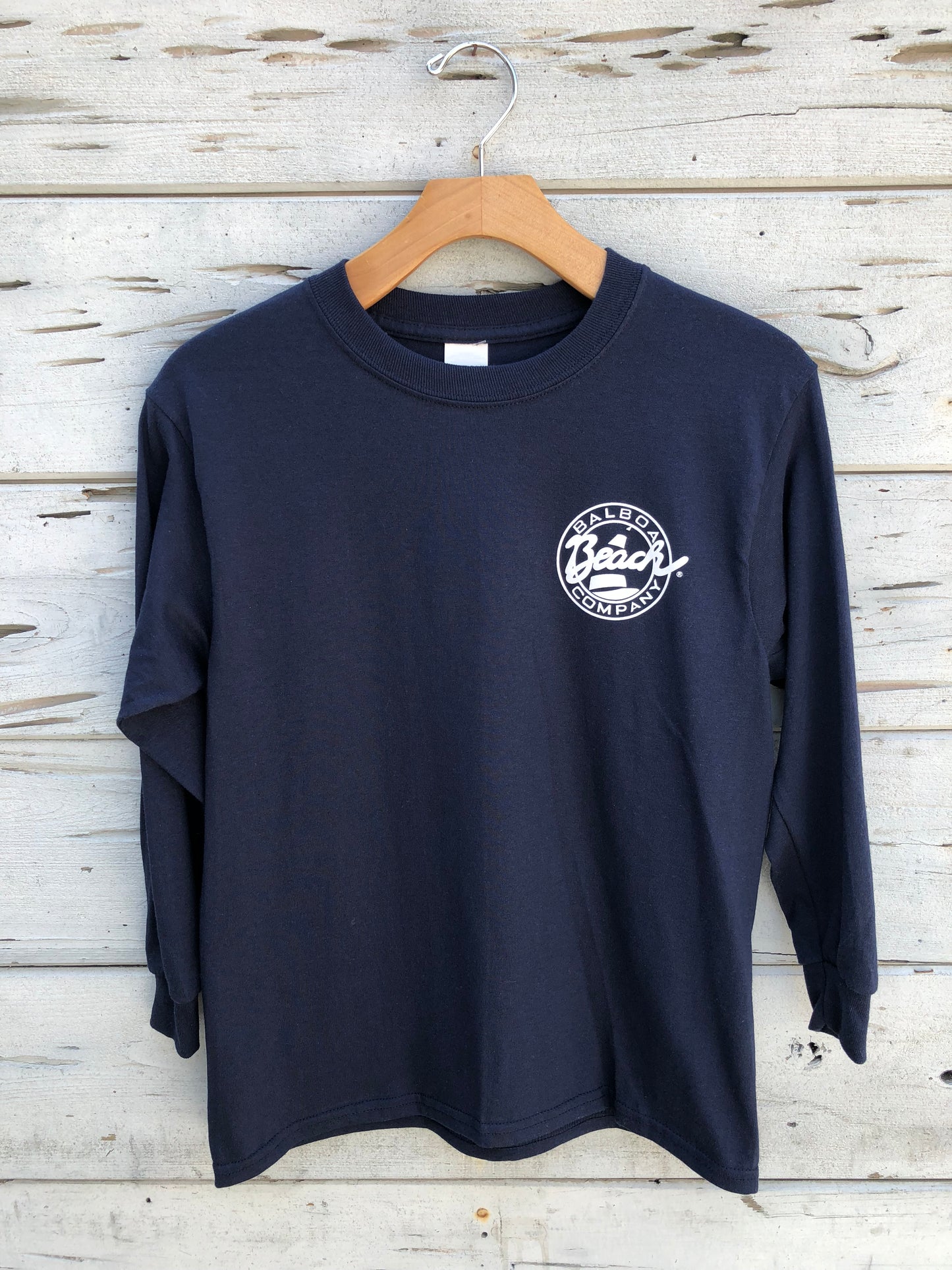 Youth Longsleeve Tee Navy