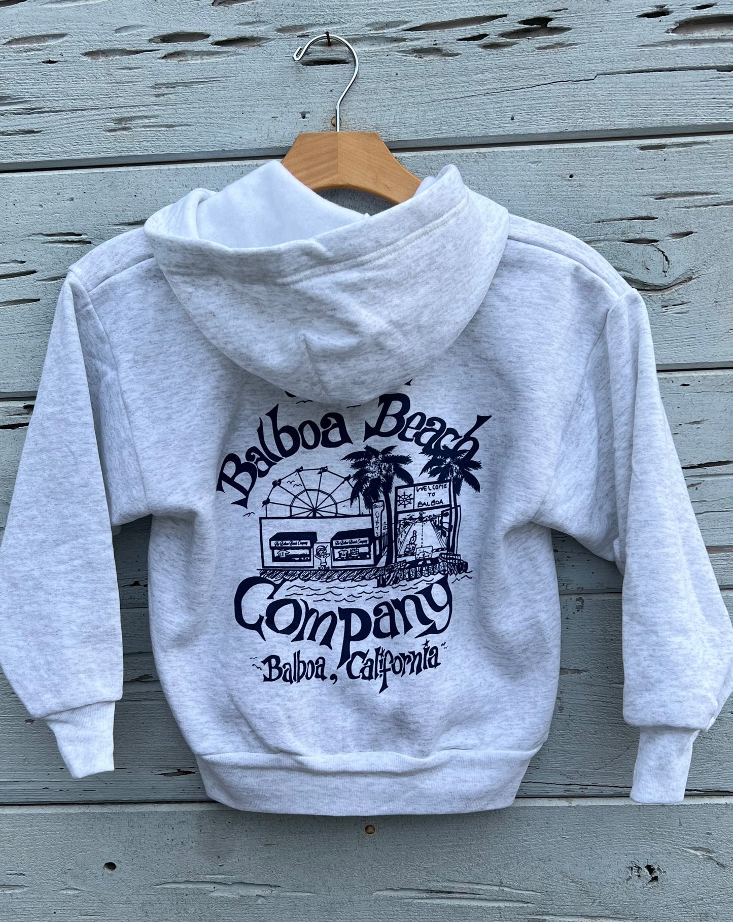 Fun Zone Youth Zip Hoodie Heather