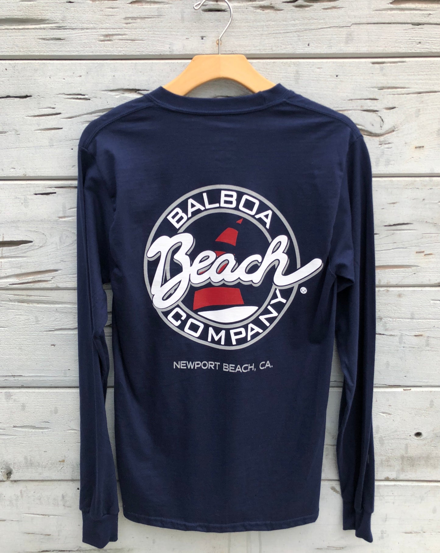 Balboa Beach Company Long-Sleeved Tee Navy