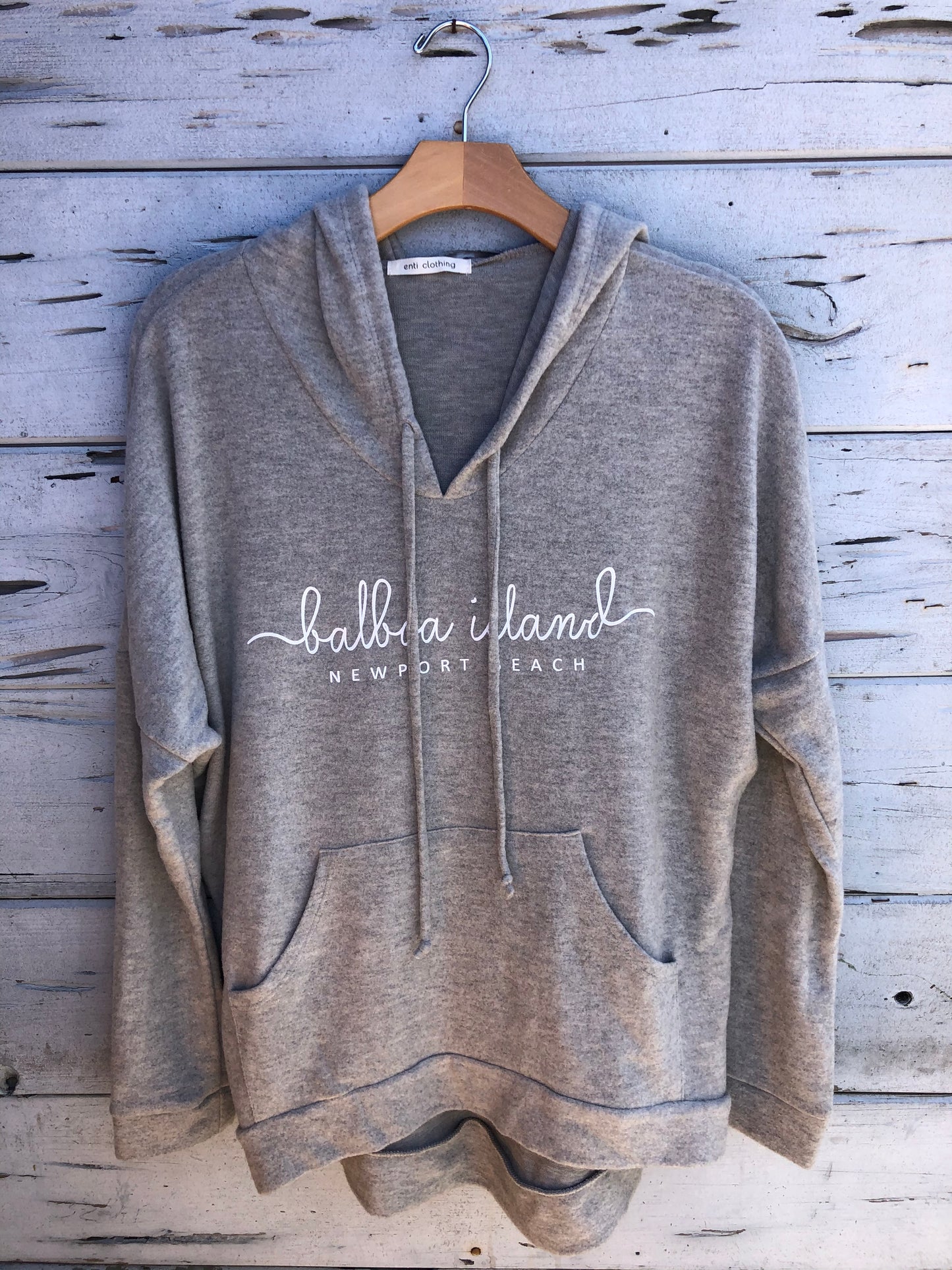 Signature Ultrasoft Hooded Balboa Island Pullover Heather