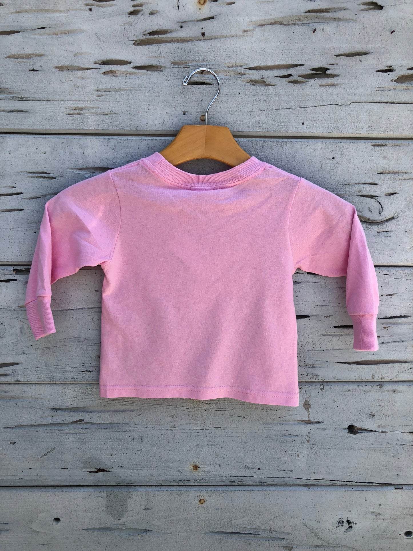 Longsleeve Toddler Tee Pink