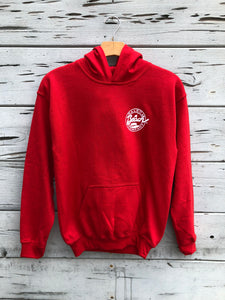 Youth Pullover Hoodie Red or Royal