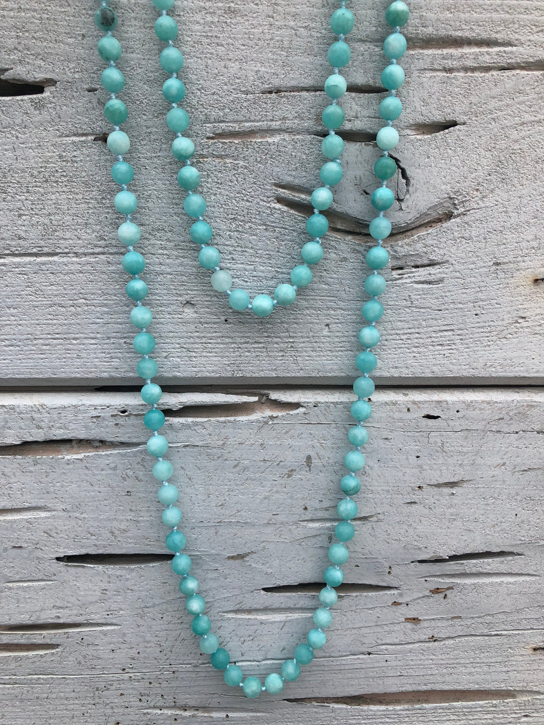 Shades of Sea Beaded Necklace