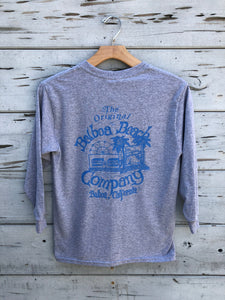 Youth Longsleeve Tee Heather Gray