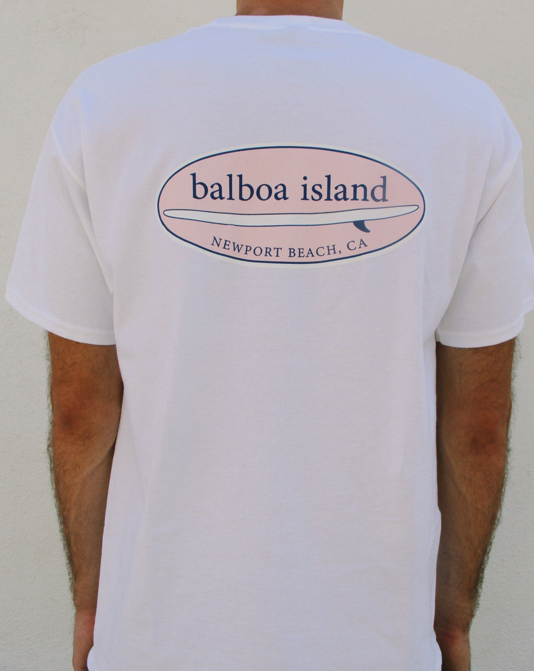Long Board Tee White